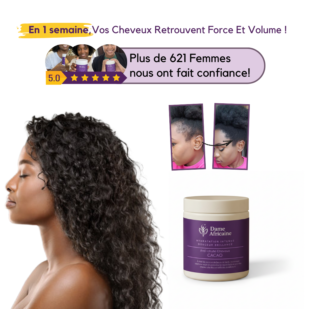 DAME AFRICAINE™ : Le masque capillaire africain