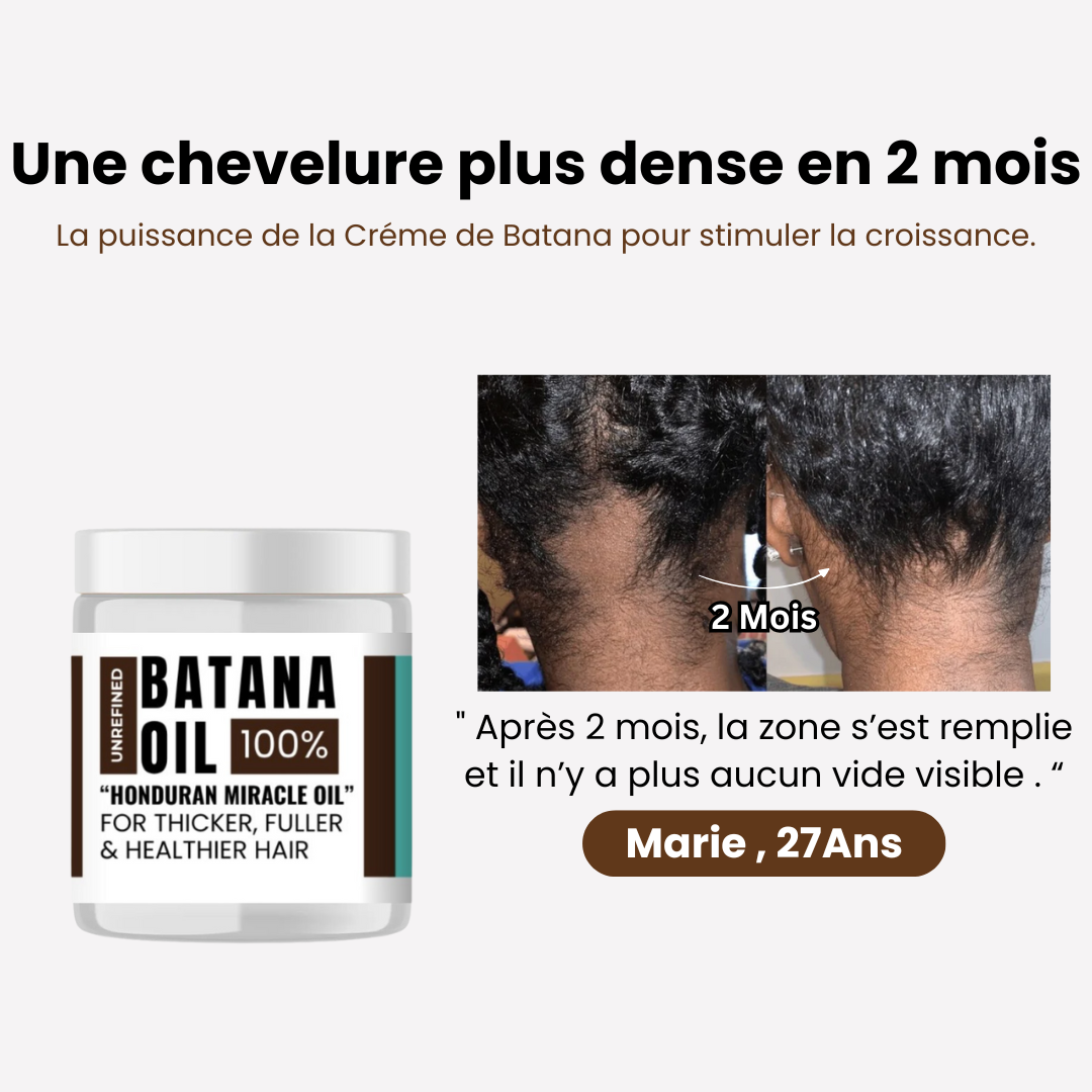 L'huile de Batana : La solution pour des cheveux forts et nourris !